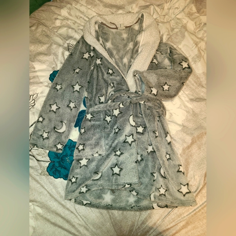Moon and Stars Teen Robe